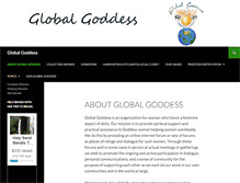 Tablet Screenshot of globalgoddess.org